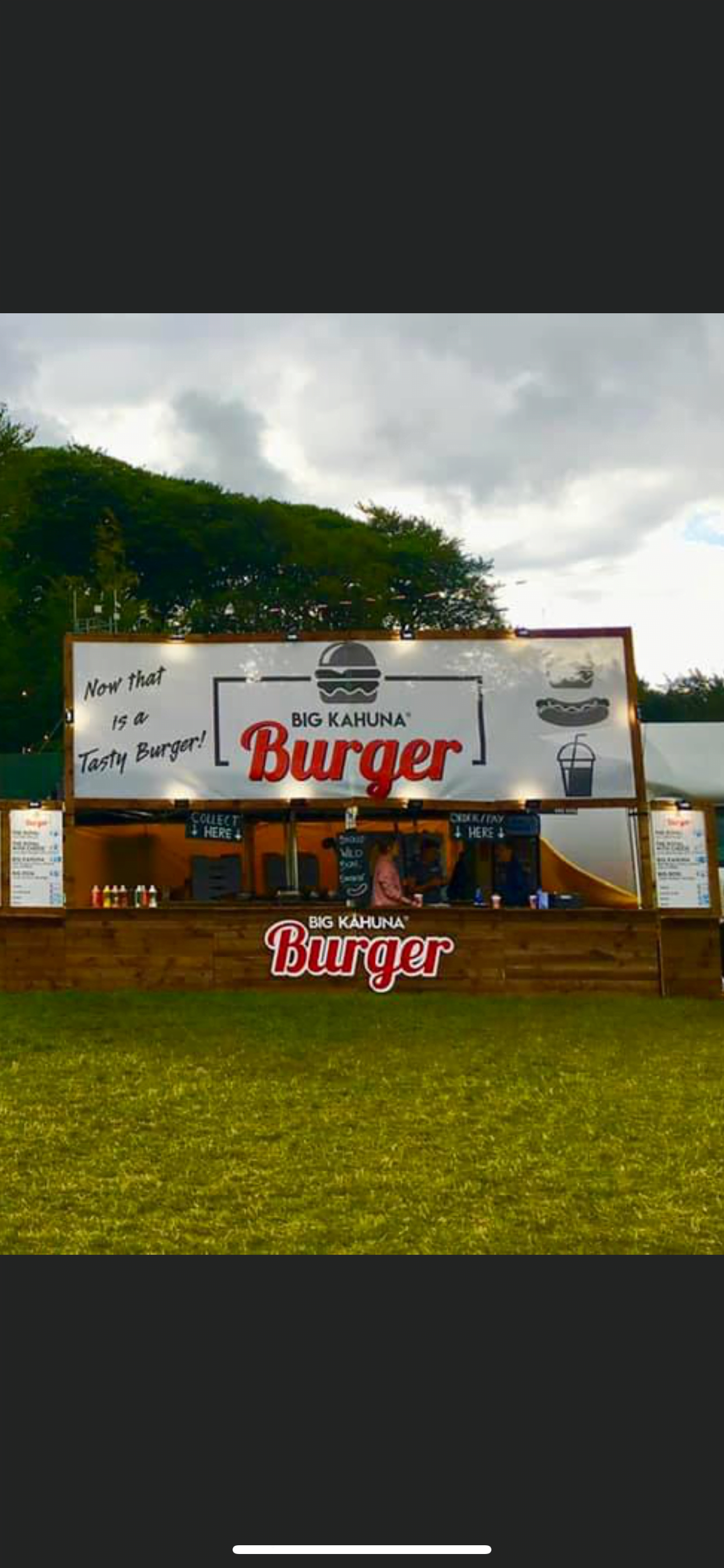 Big Kahuna Burger stand