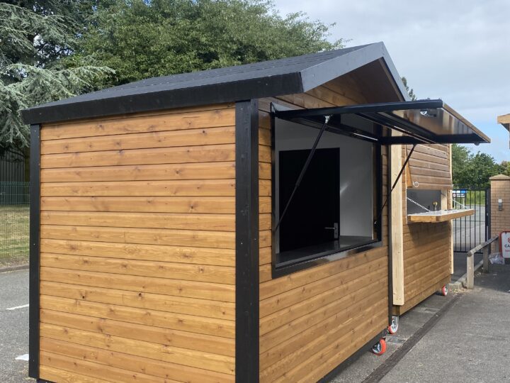 Newly Constructed 3m x 2m Wooden Kiosk by Big Kahuna