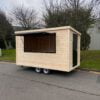 5m x 2.1m Trailer With Black Painted Doors and Hatches Made by Big Kahuna
