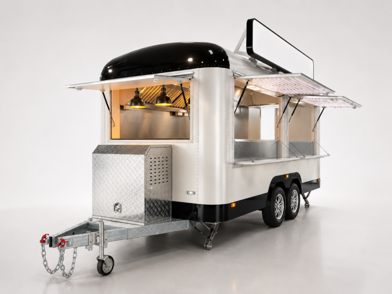 American style catering trailer
