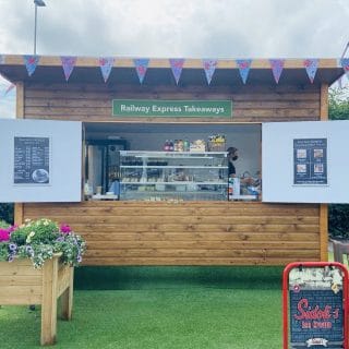 4m x 3m Food & Coffee Kiosks for Garden Centre