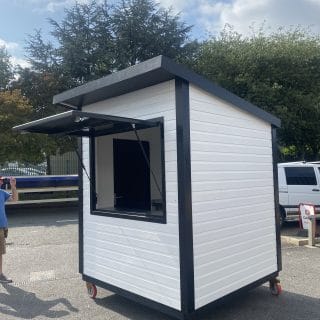 2m x 2m Small Modular Food Cube Kiosks