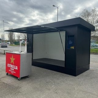 Estrella Bar & Exhibition Unit Hire | Branded Pop-Up Bar