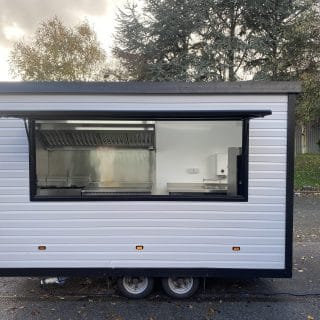 Burger & Fries Catering Trailer