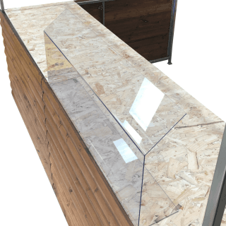 Perspex Sneeze Guard