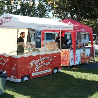 VW Camper Dessert Stall