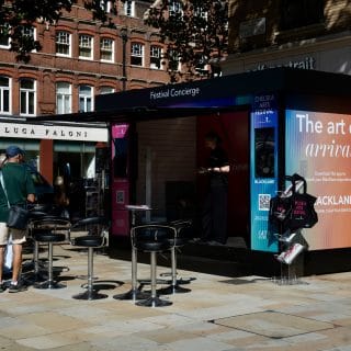 Luxury Event Information Booth & Brand Kiosk for Festivals & Activations