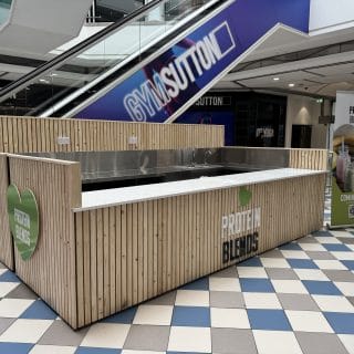 4m x 2m Custom Shopping Centre Kiosks | Built for Coffee & Smoothies