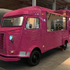 Pink Citroen H food truck