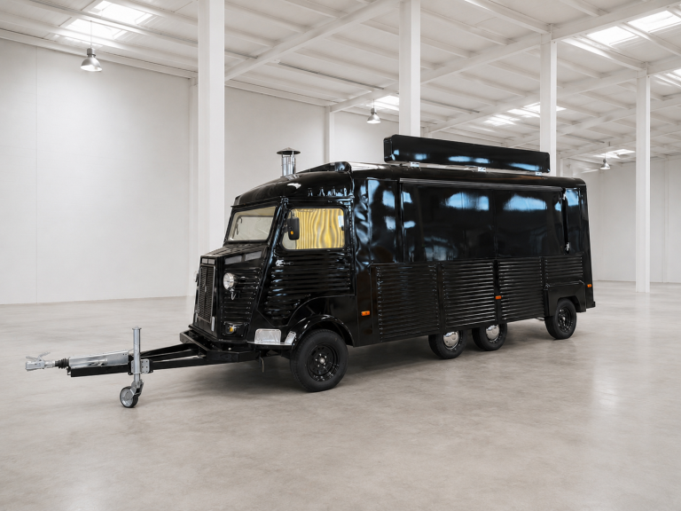 Citroën HY style pizza catering trailer for mobile street food business