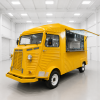 Battery powered yellow food truck