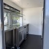 Premium retail kiosk with serving hatch manufactured in the UK