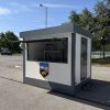 3m x 2.5m retail kiosk for sale with serving hatch and insulated modular construction