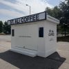 Outdoor coffee kiosk manufactured by Big Kahuna