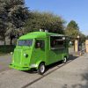 Green food truck