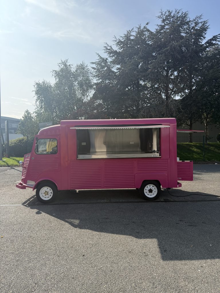 Hatch of the food truck