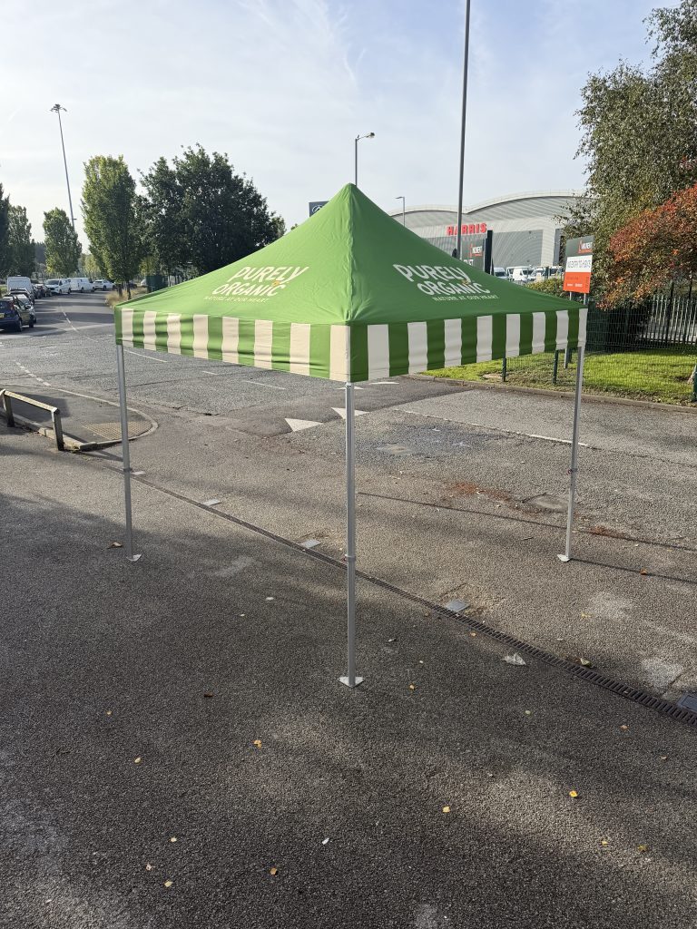 Printed gazebo cover